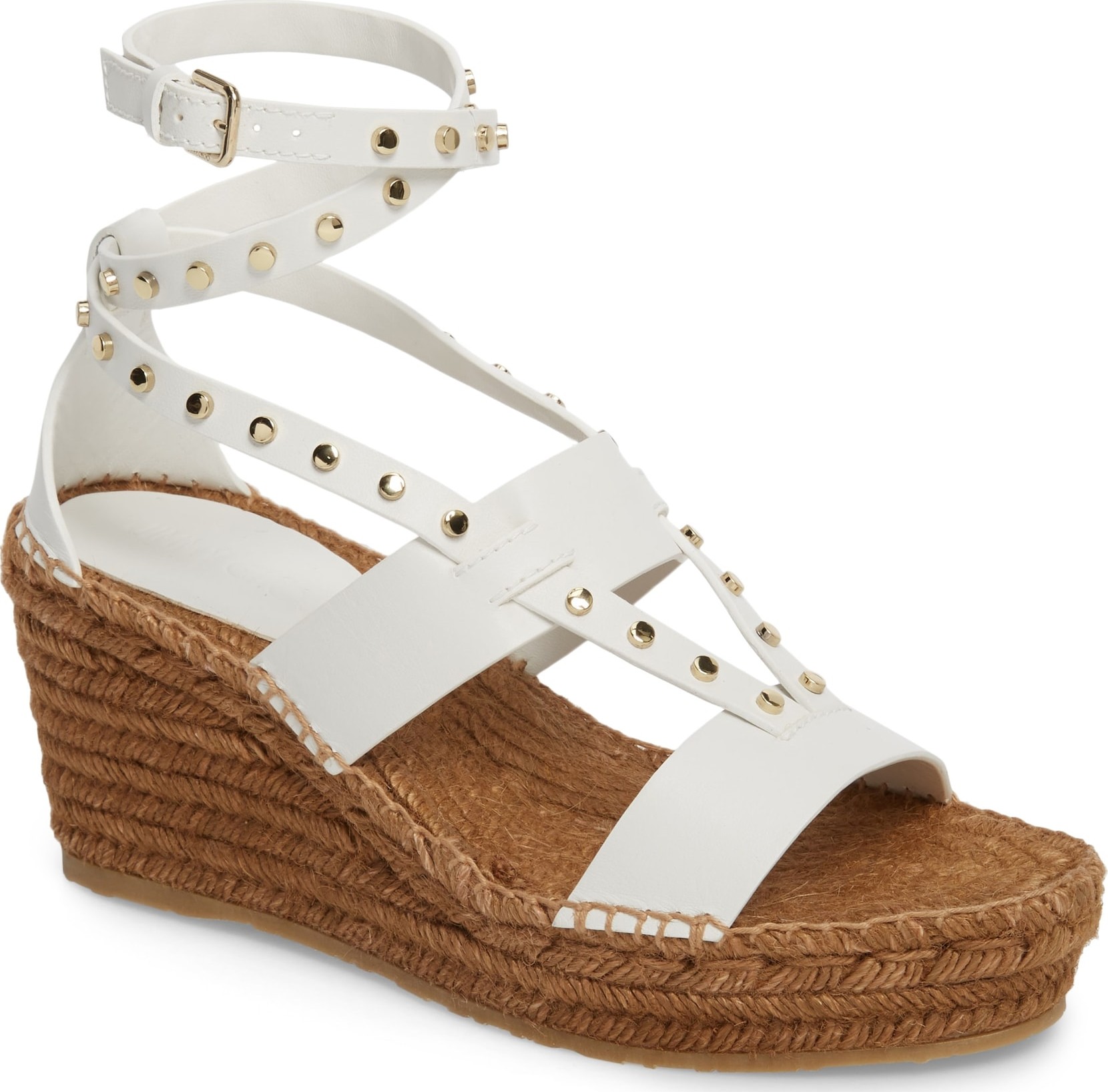 Jimmy Choo Danica Studded Wedge Espadrille