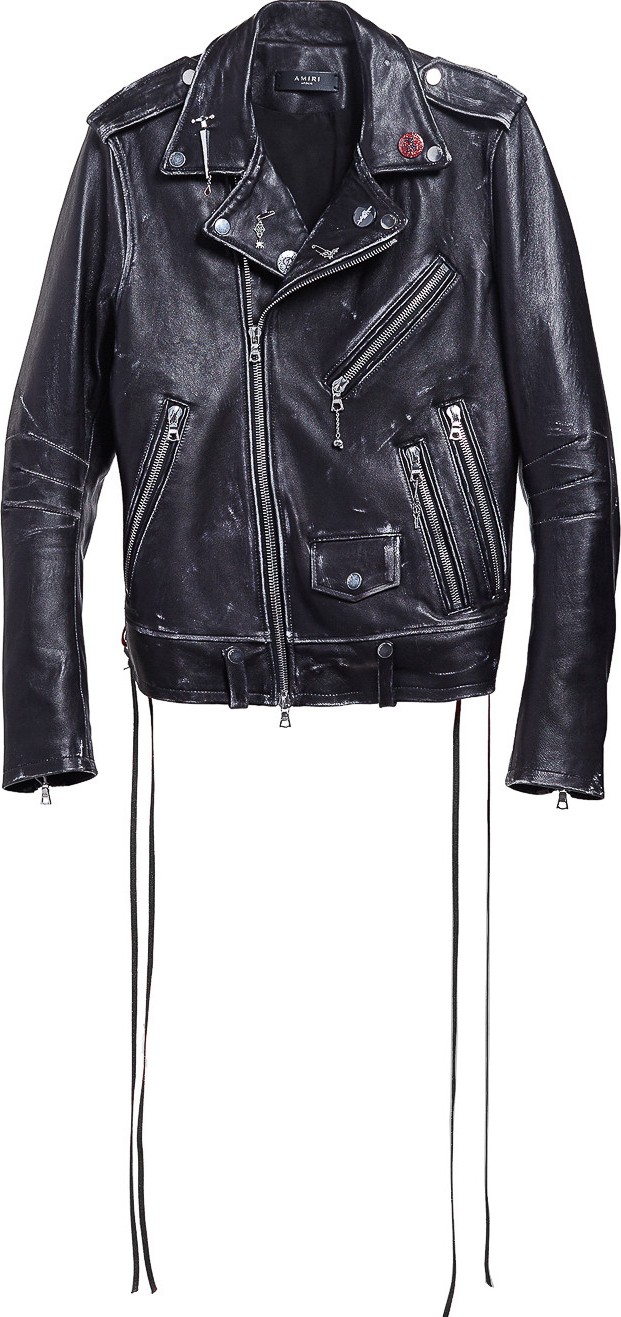 Amiri Lost boys vintage biker jacket