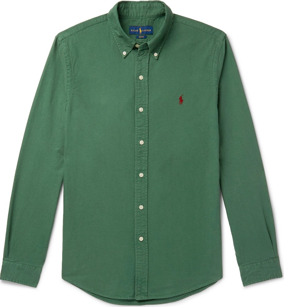 Polo Ralph Lauren Slim-Fit Button-Down Collar Cotton Oxford Shirt