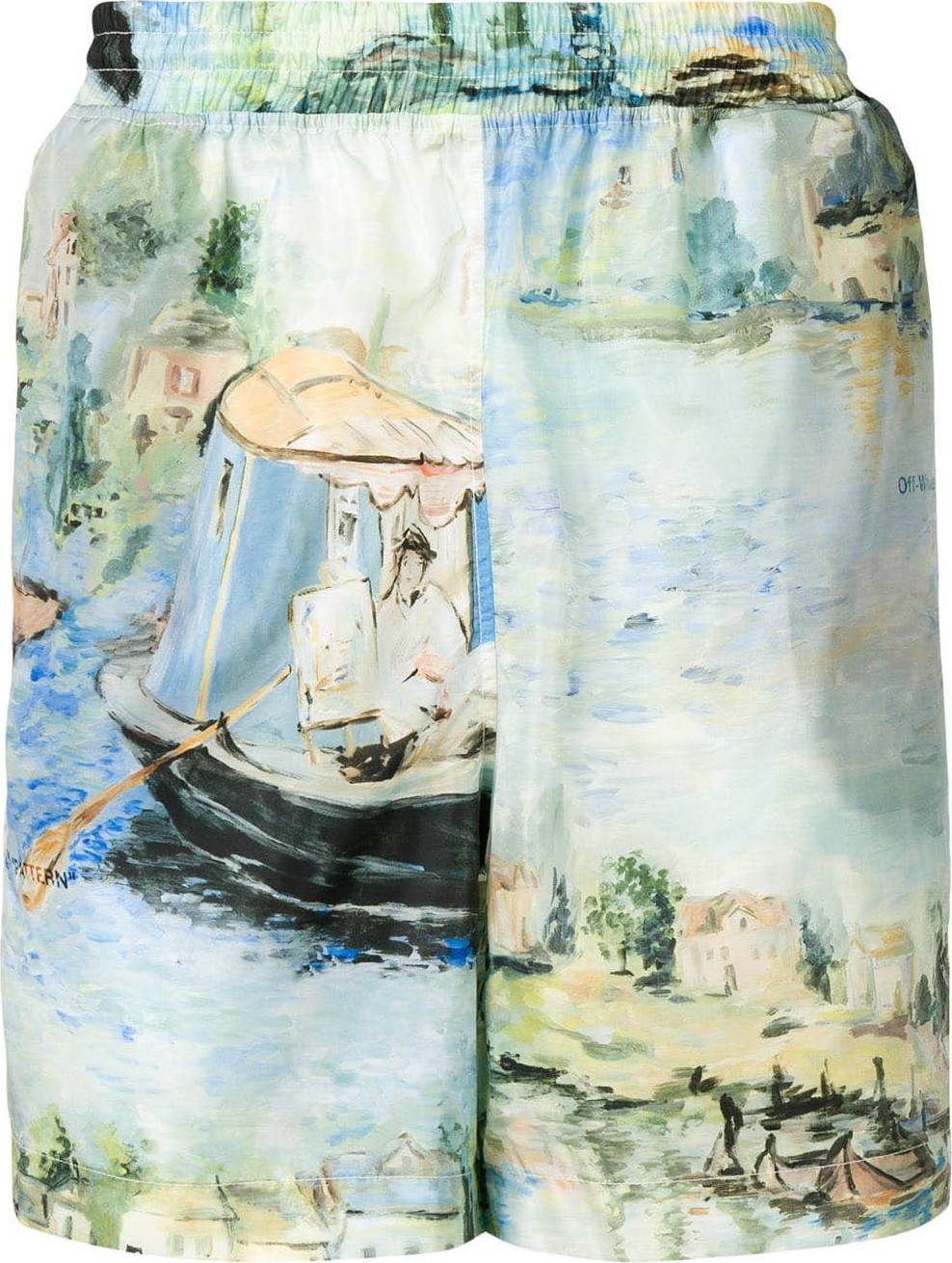 Off White Impressionism swim trunks