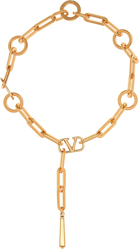 Valentino Valentino Garavani Go Logo necklace