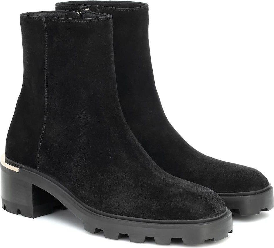 Jimmy Choo Melodie 35 suede ankle boots