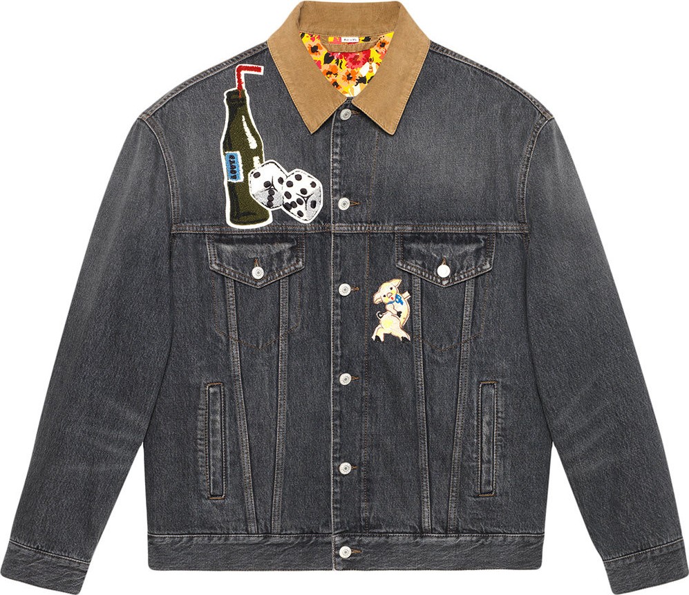 Gucci Gucci logo denim jacket