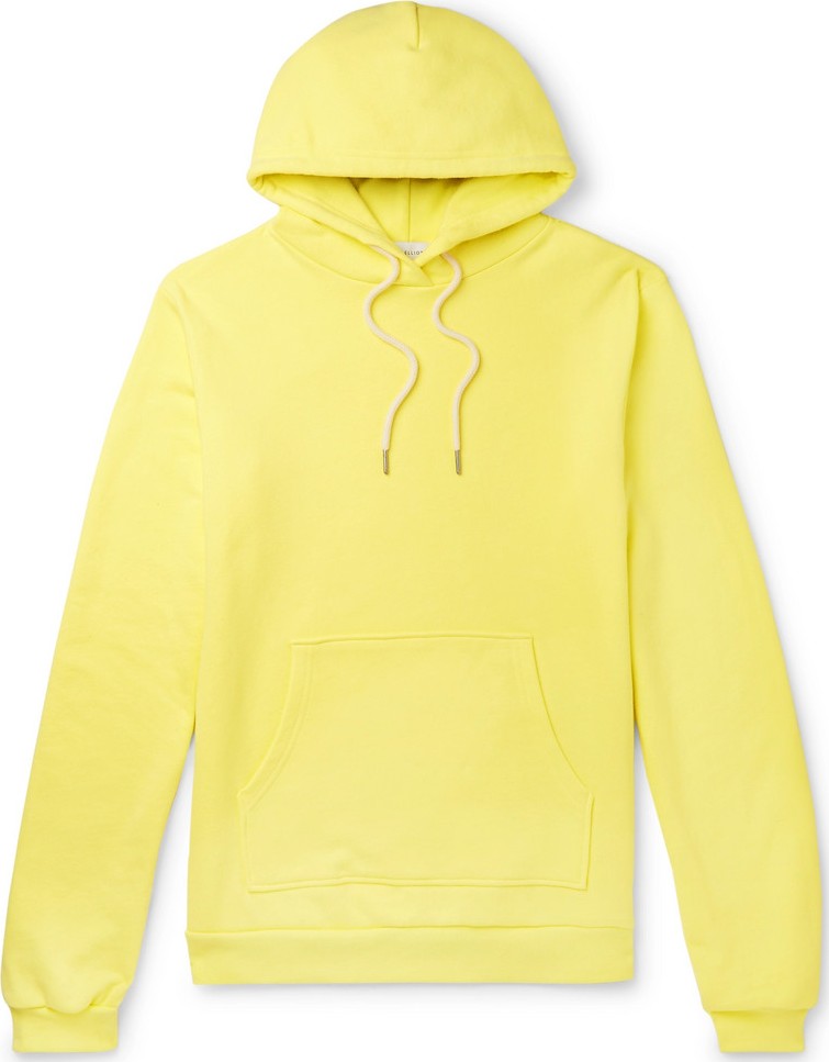 John Elliott Beach Loopback Cotton-Jersey Hoodie