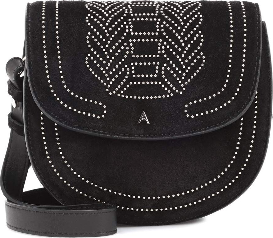Altuzarra Ghianda Saddle suede shoulder bag