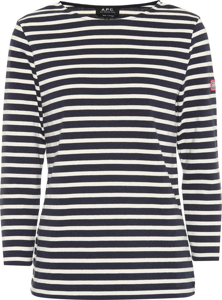 A.P.C. Nikki striped cotton top