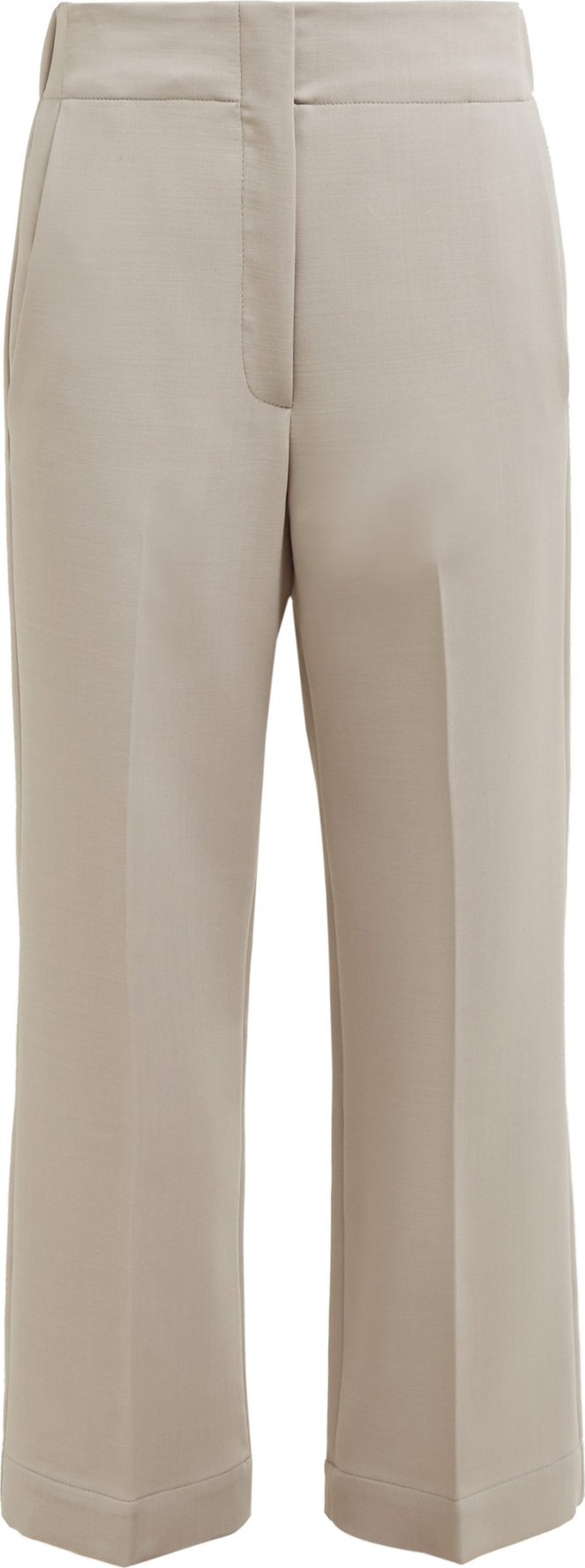 Raey Elasticated-back wool-blend trousers