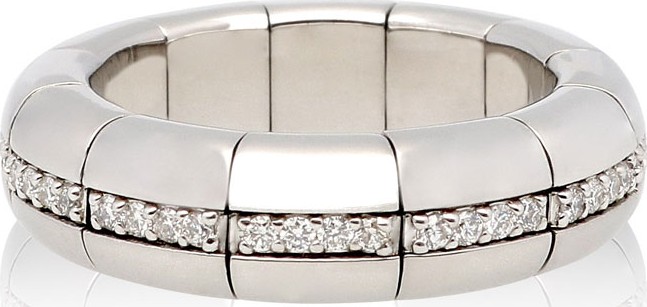 Roberto Demeglio 18k White Gold PURA Diamond Eternity Band Ring
