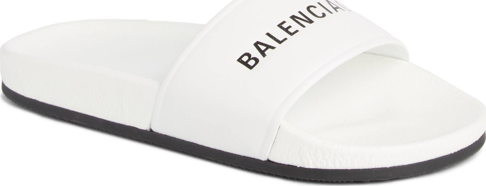Balenciaga Logo Slide Sandal