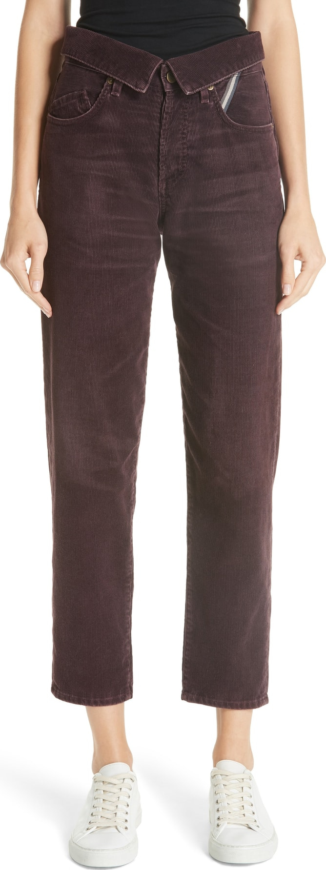 Jean Atelier Corduroy Flip Pants