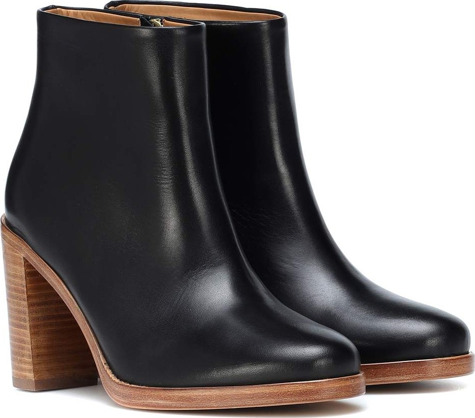 A.P.C. Chic leather ankle boots