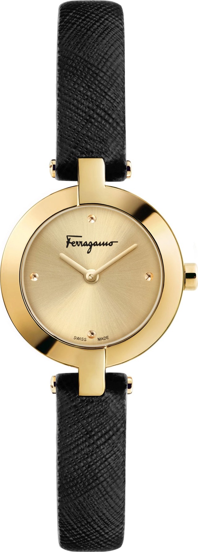 Salvatore Ferragamo Miniature Leather Strap Watch, 26mm
