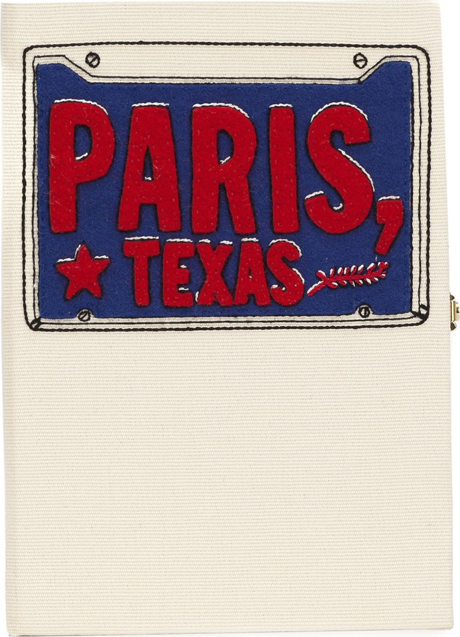Olympia Le-Tan 'Paris Texas' book clutch