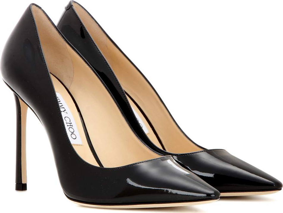 Jimmy Choo Romy 100 patent leather pumps
