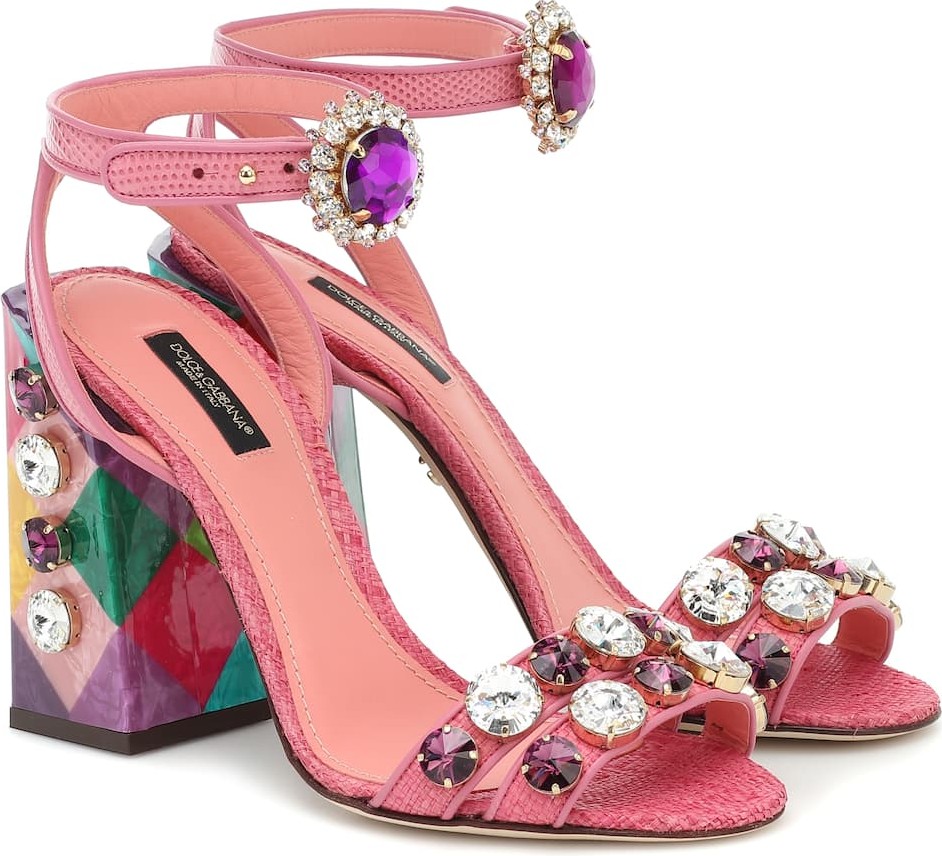 Dolce & Gabbana Keira embellished sandals