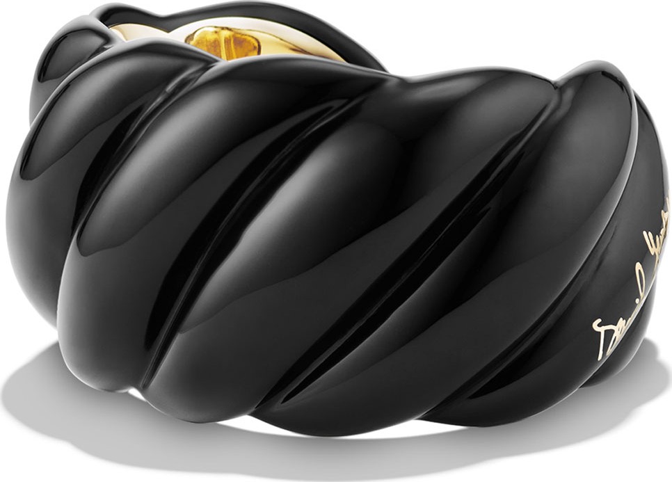David Yurman 40mm Resin Cable Cuff Bracelet