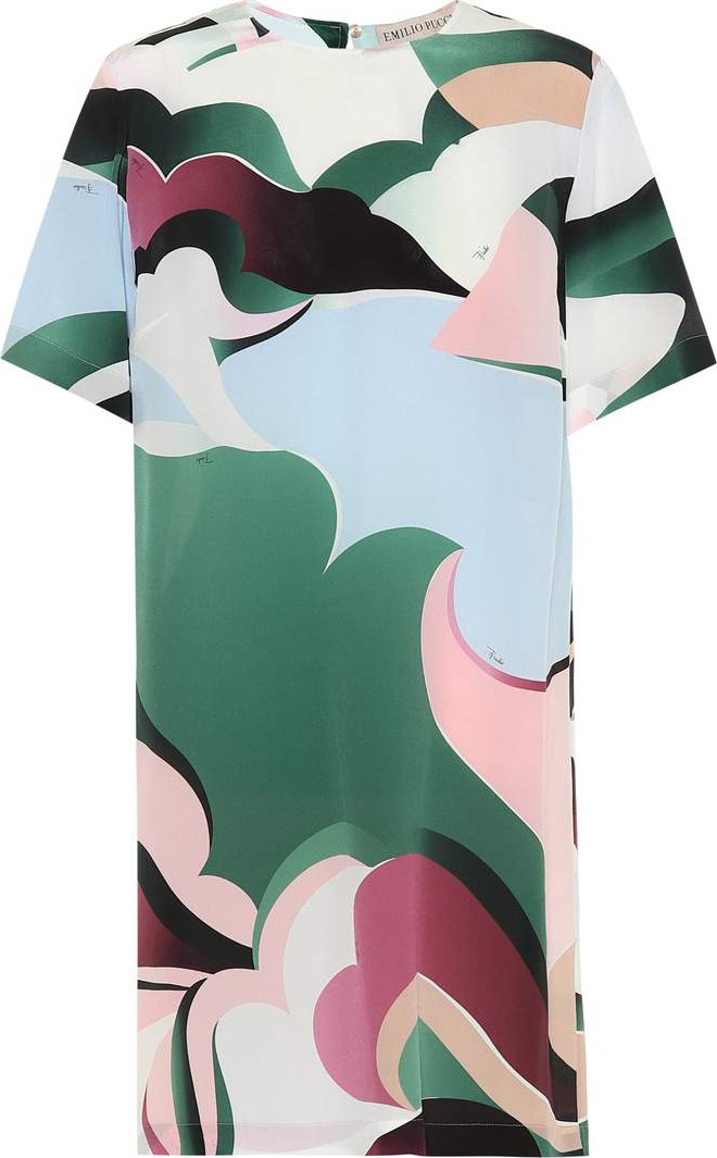 Emilio Pucci Printed silk dress