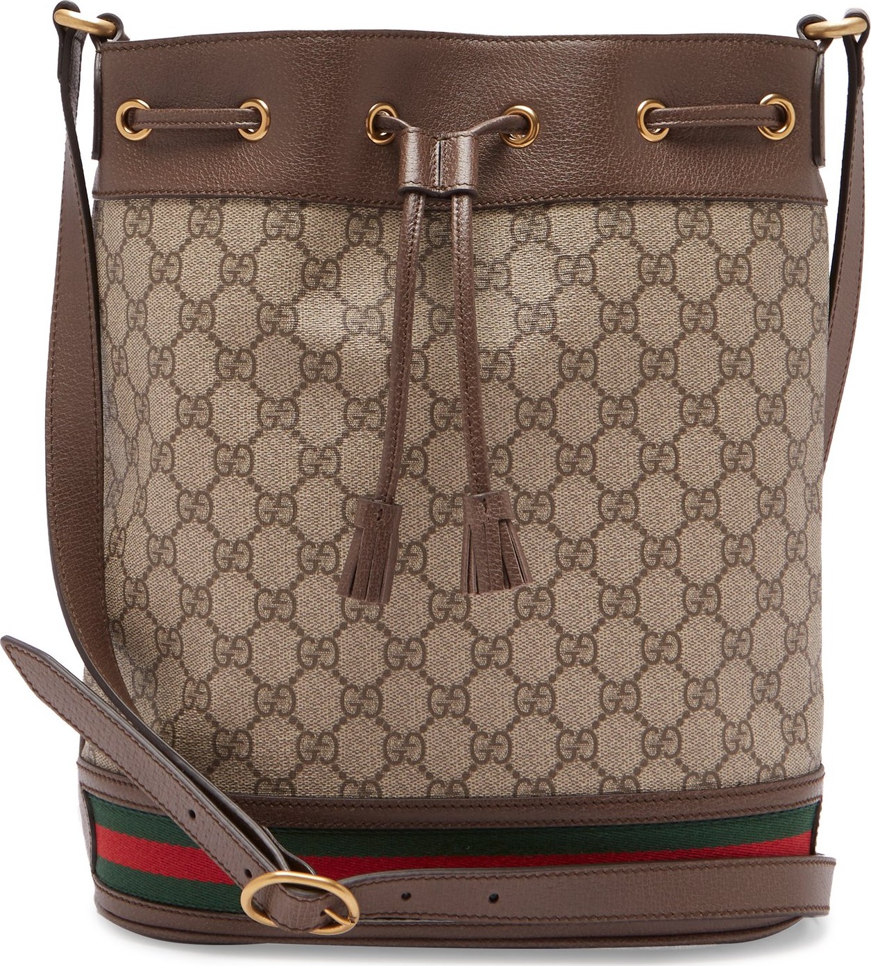 Gucci Ophidia GG Supreme small bucket bag