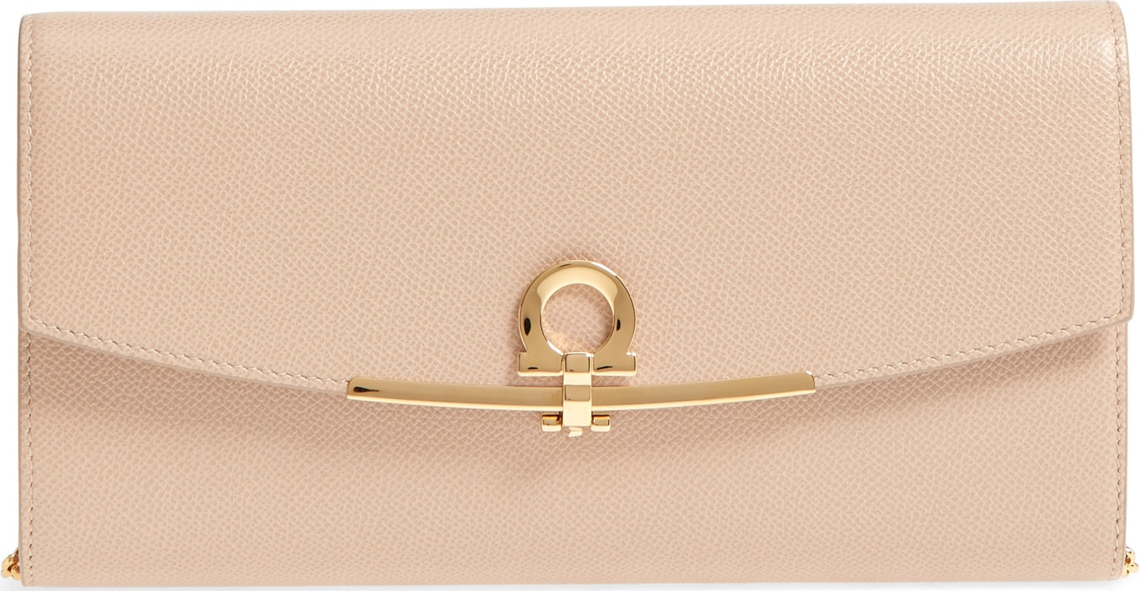 Salvatore Ferragamo Icona Leather Clutch Salvatore Ferragamo Icona Leather Clutch