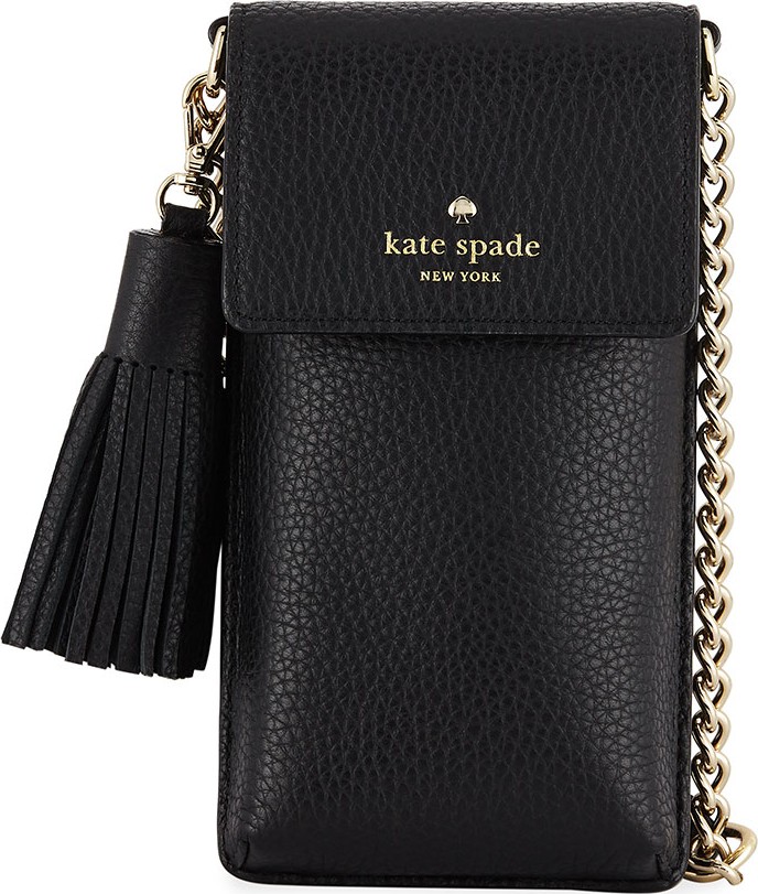 Kate Spade New York pebbled crossbody phone case