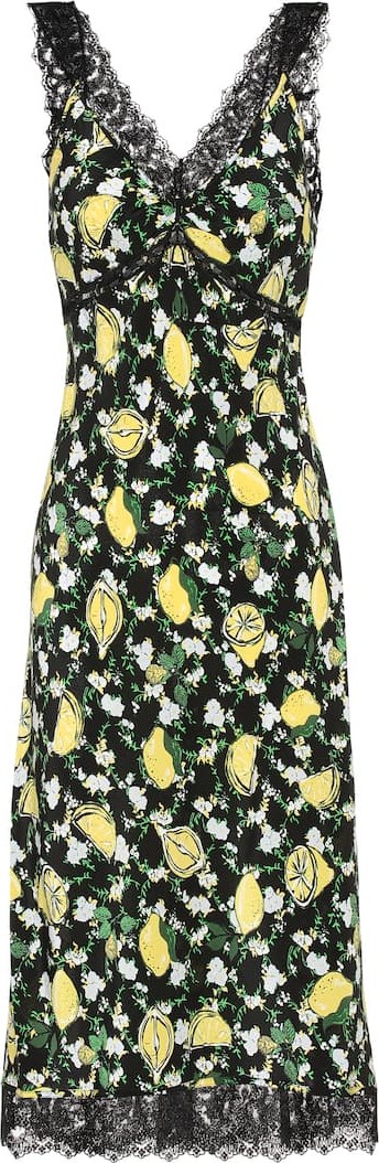 DIANE von FURSTENBERG Issey silk midi dress