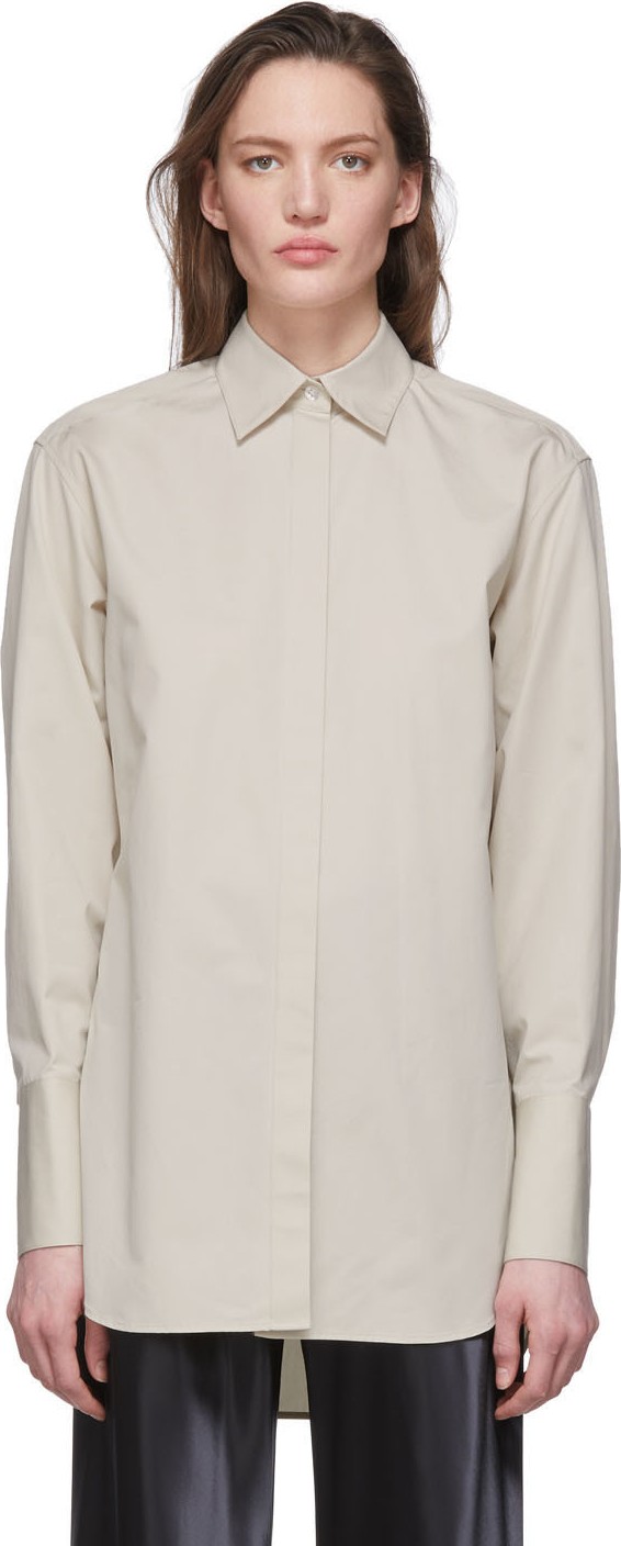 THE ROW Grey Cody Shirt