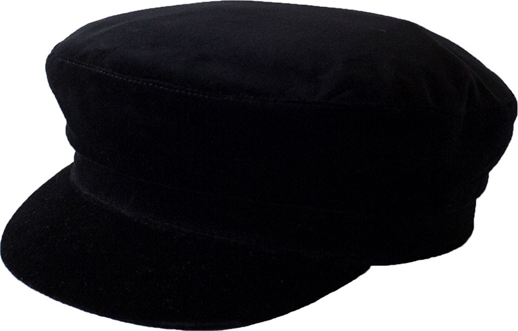 Janessa Leone Jimi Suede Newsboy Hat