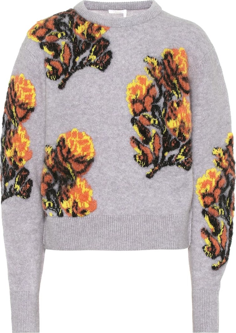 Chloe Wool and alpaca-blend sweater