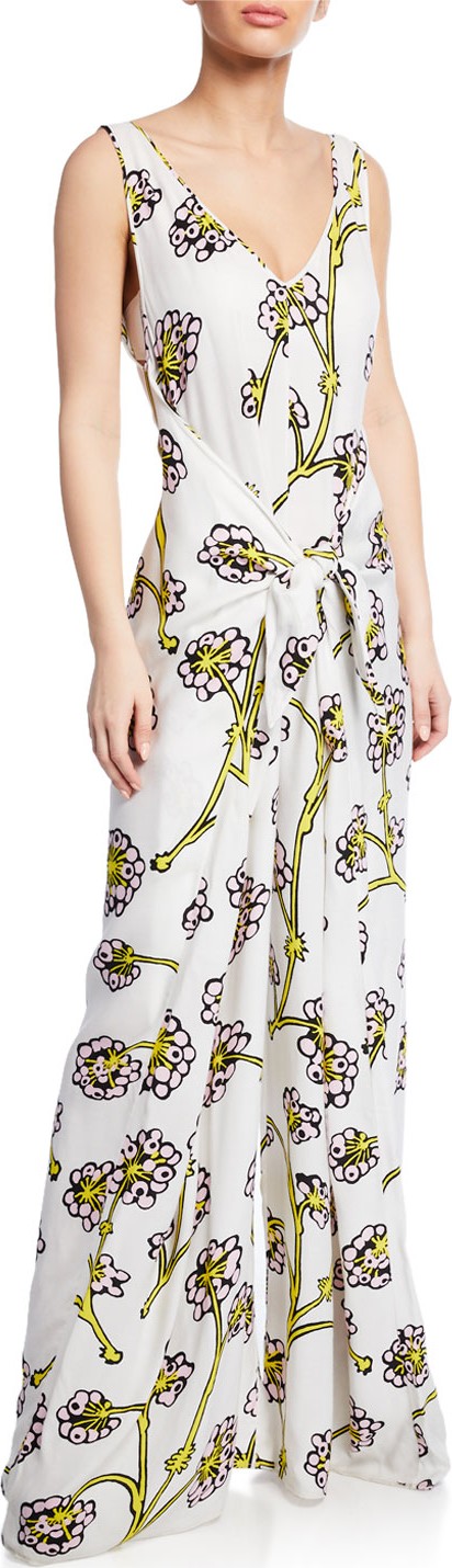 DIANE von FURSTENBERG Marrah Wide-Leg Jumpsuit