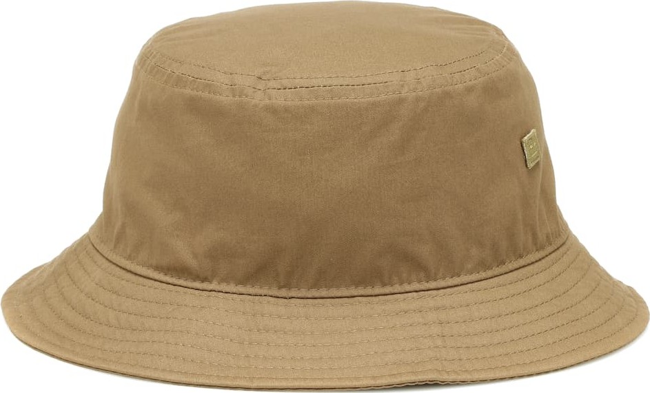 Acne Studios Buk Face cotton-twill hat