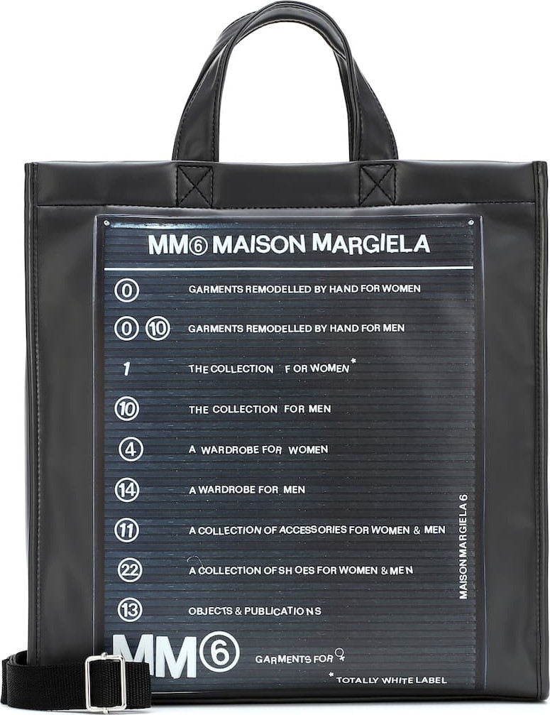 MM6 Maison Margiela Coated canvas tote