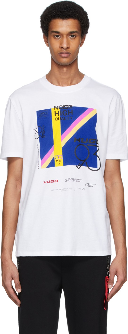 HUGO White Debel T-Shirt