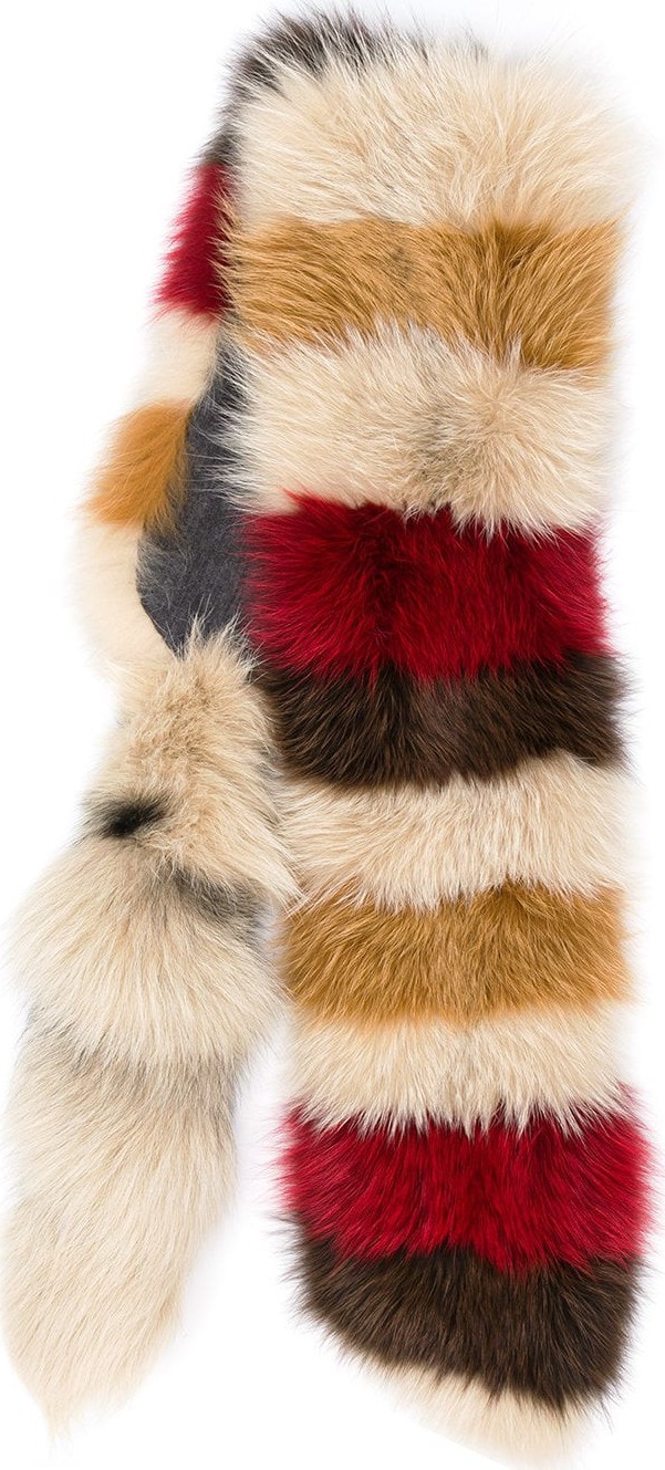Marni fox fur stole