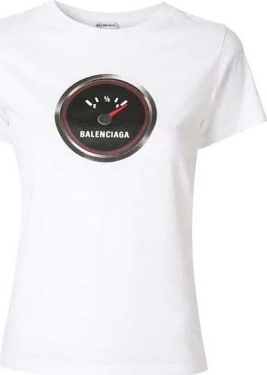 Balenciaga fuel tank print T-shirt