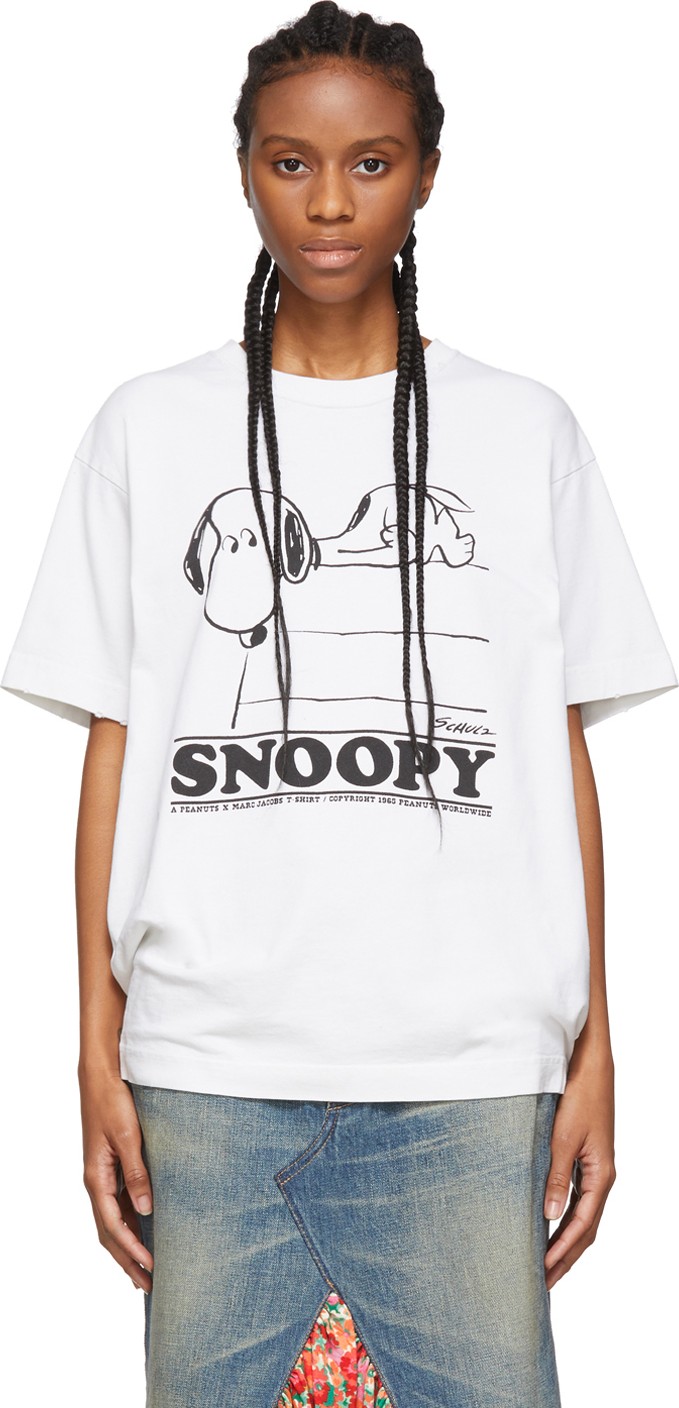 MARC JACOBS Off-White Peanuts Edition Snoopy T-Shirt