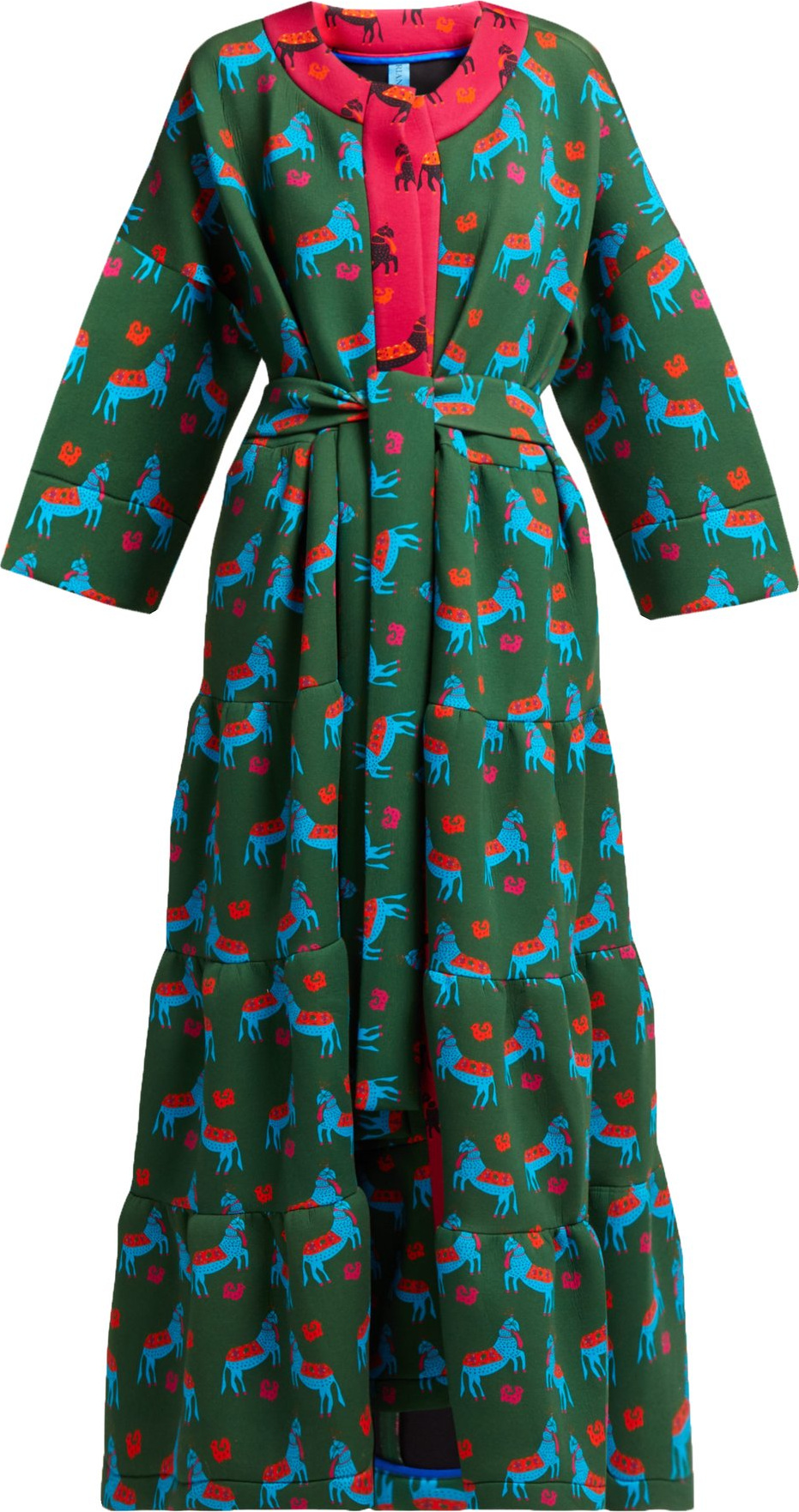 Rianna + Nina Mika printed long coat