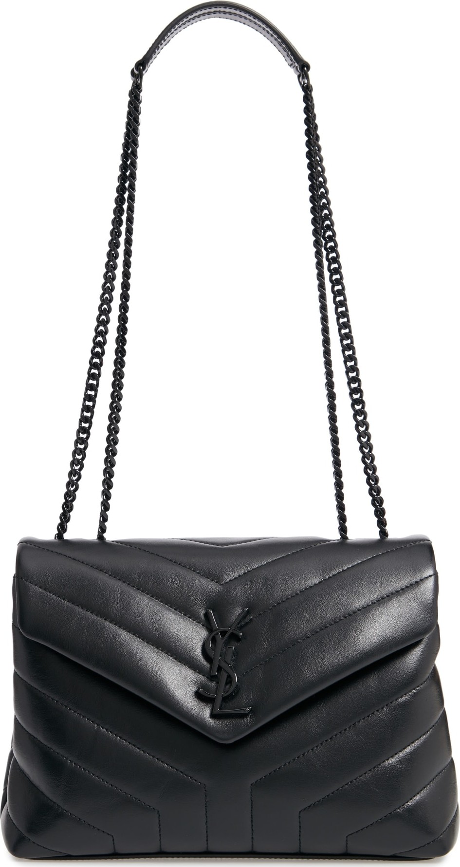 Saint Laurent Small Loulou Leather Shoulder Bag