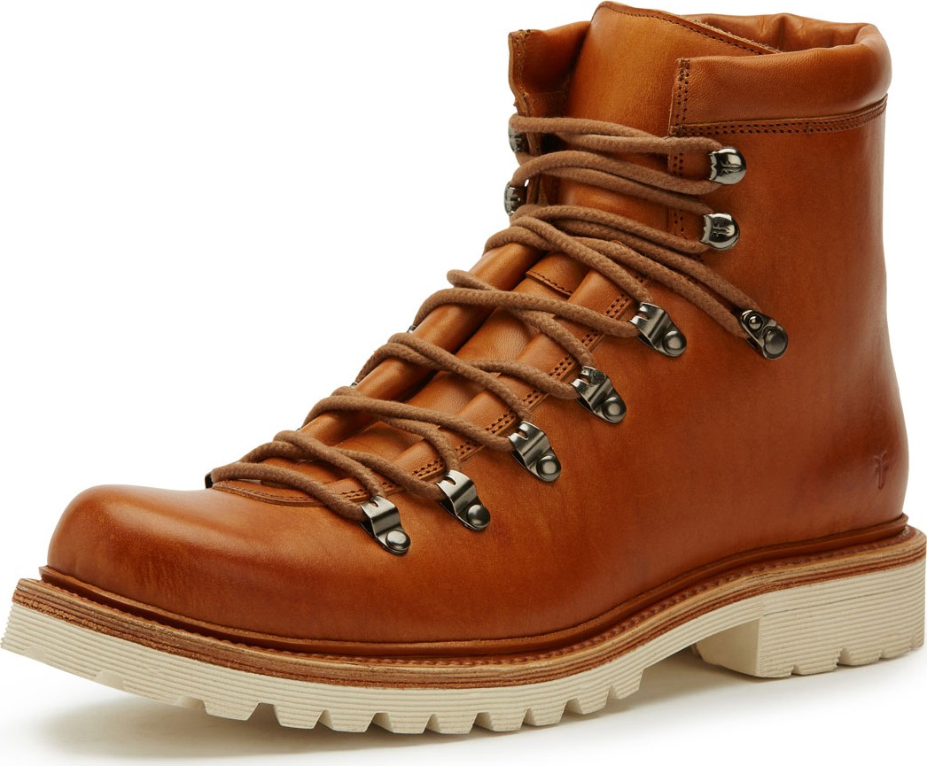 Frye Woodson Leather Hiker Boots