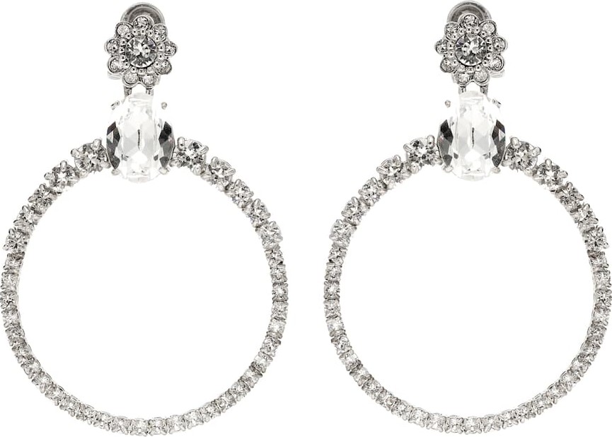 Miu Miu Crystal-embellished earrings