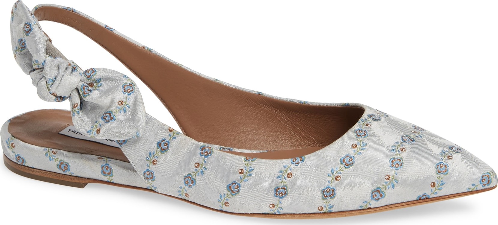Tabitha Simmons Print Slingback Flat