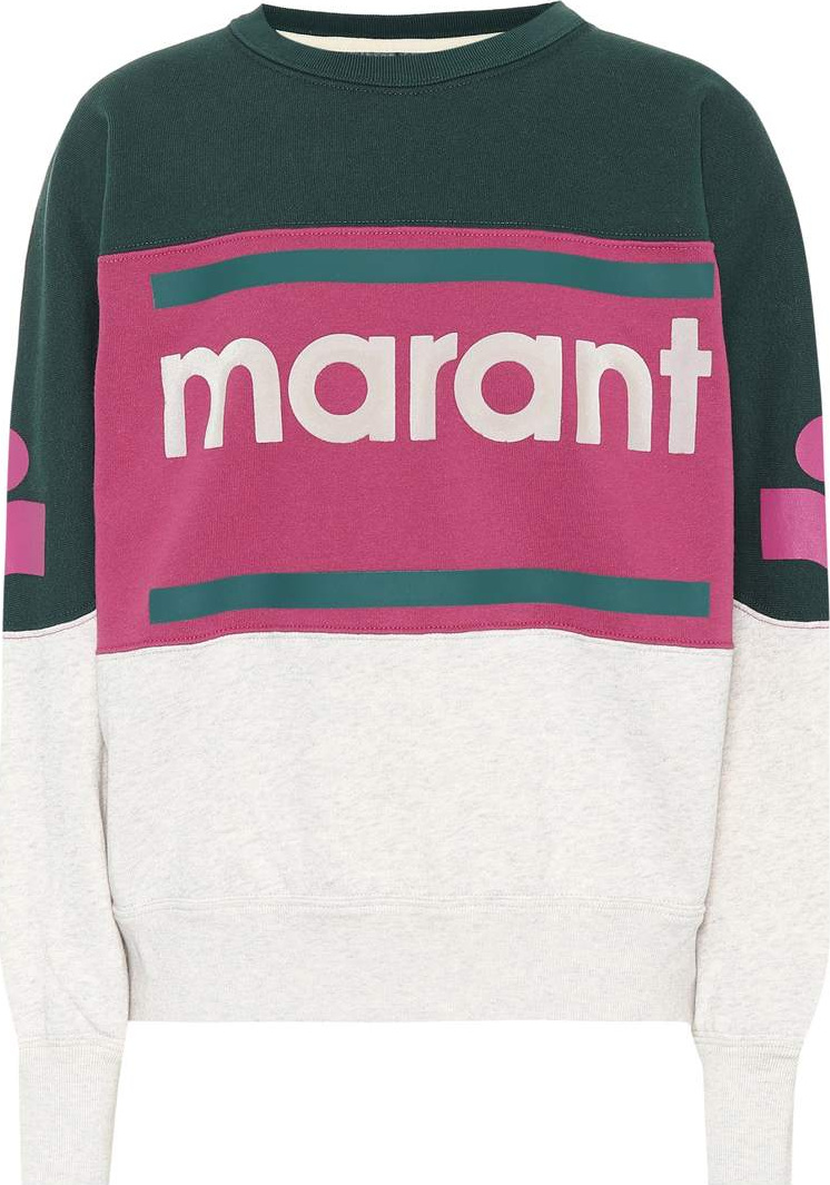 Isabel Marant Etoile Gallian cotton-blend sweatshirt