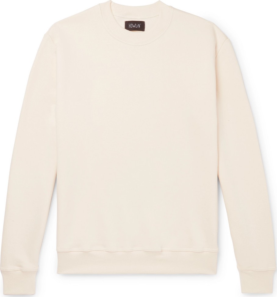 Howlin' Fleece-Back Cotton-Jersey Sweatshirt