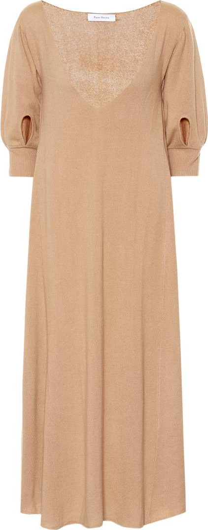 Ryan Roche Cashmere midi dress