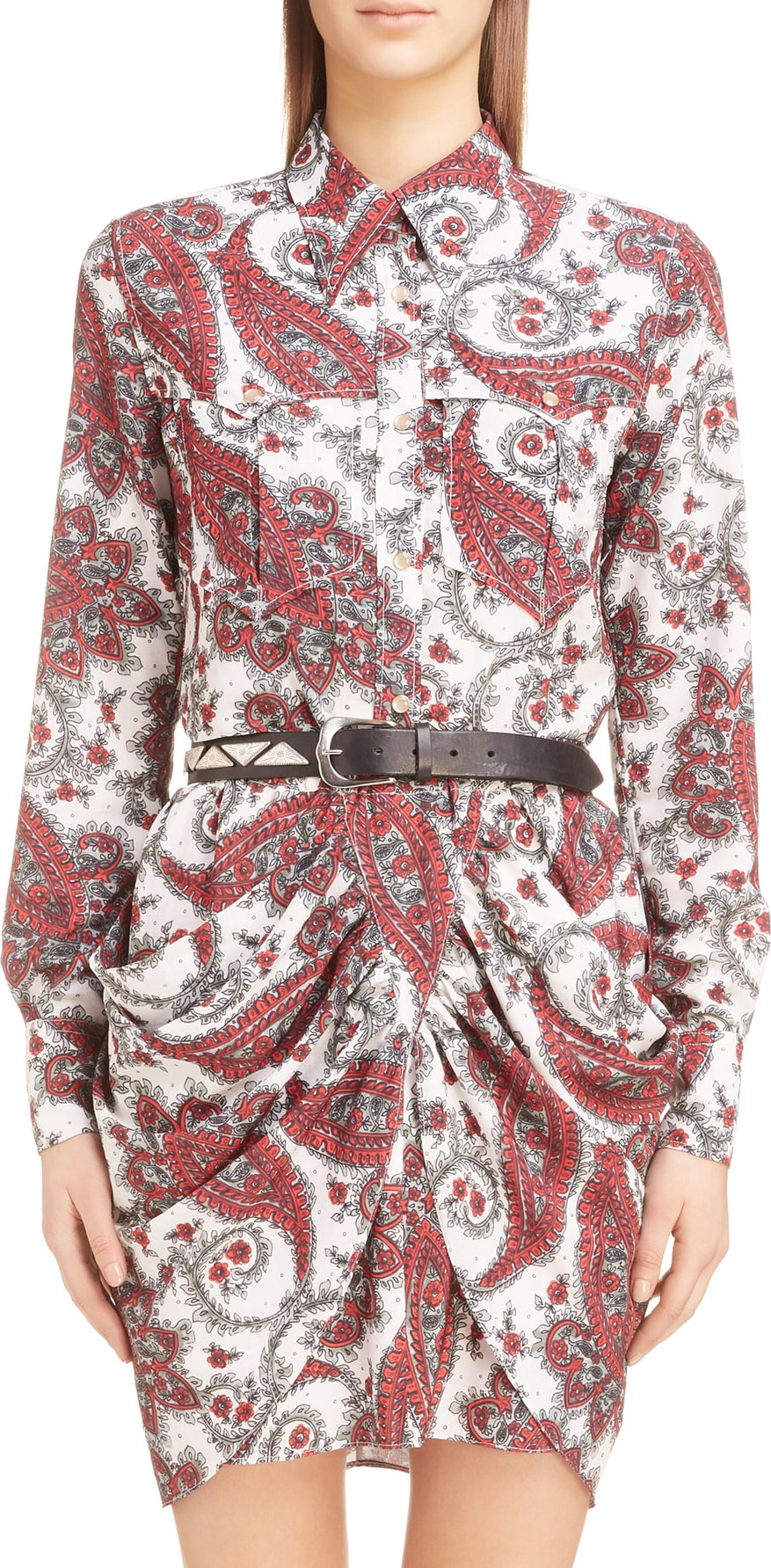 Isabel Marant Tania Techno Paisley Shirt