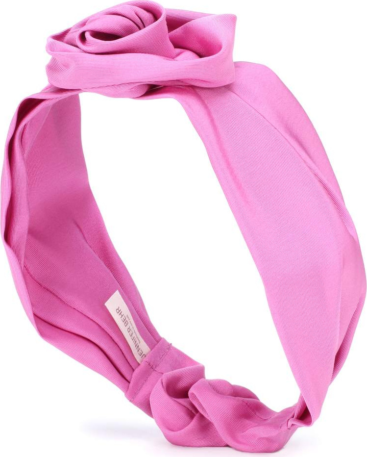 Jennifer Behr Rosemarie silk faille headband