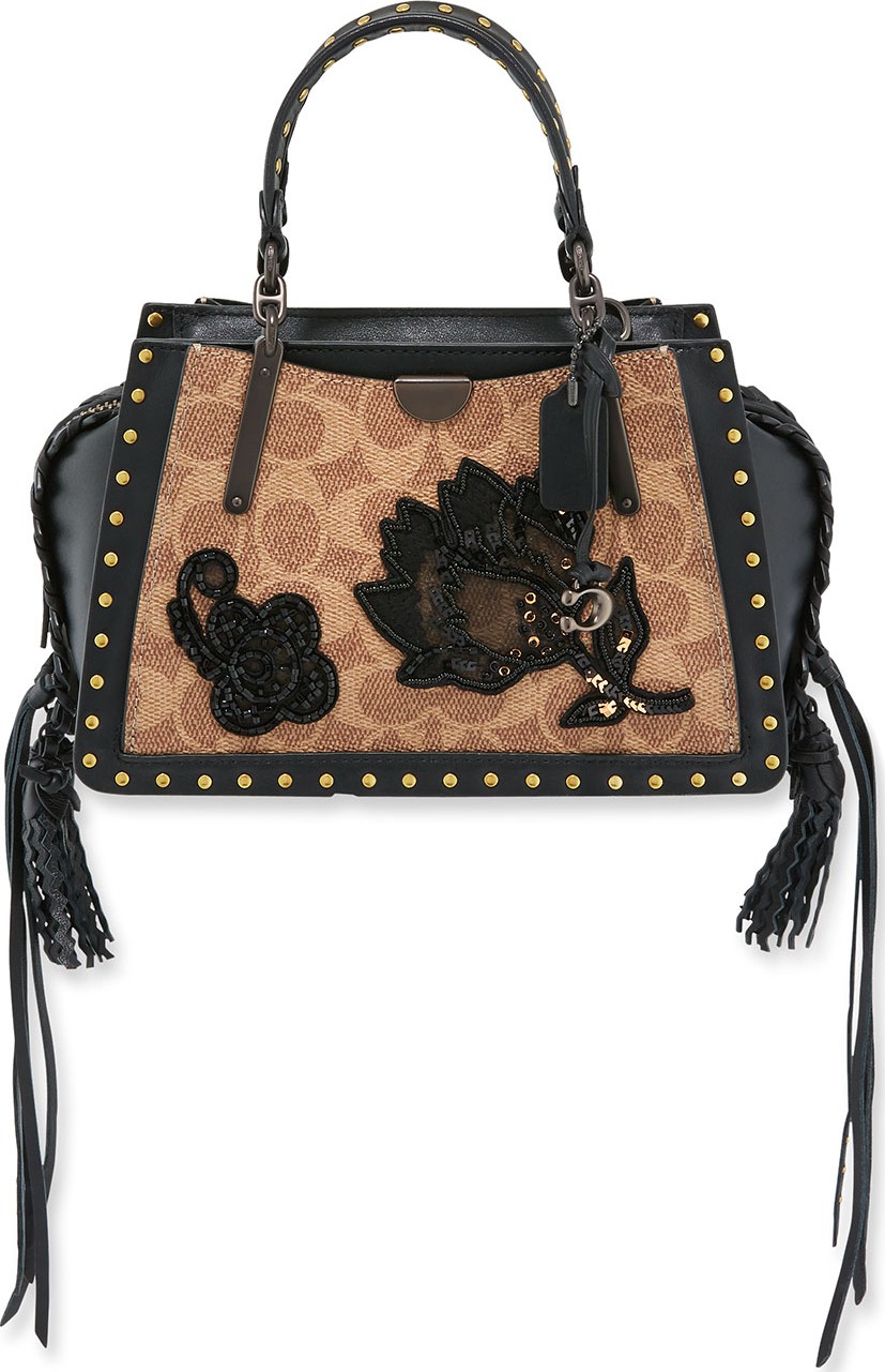 COACH 1941 Dreamer 21 Coated Canvas Signature Satchel Bag