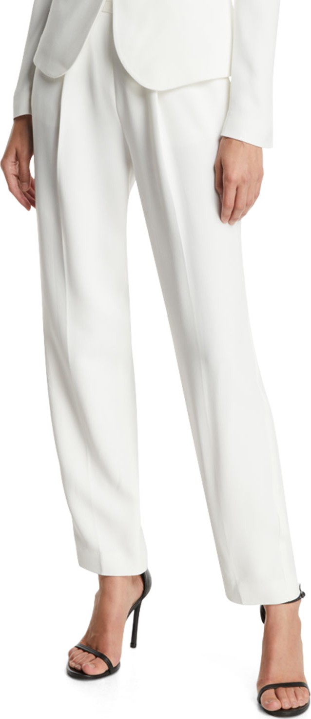 Emporio Armani Cady Cummerbund Trousers