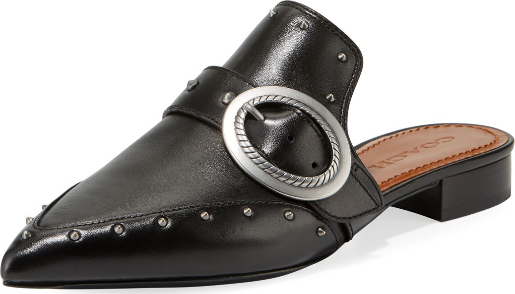 COACH Nikka Studded Slide Mules