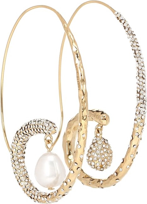Givenchy Embellished earrings with pearls