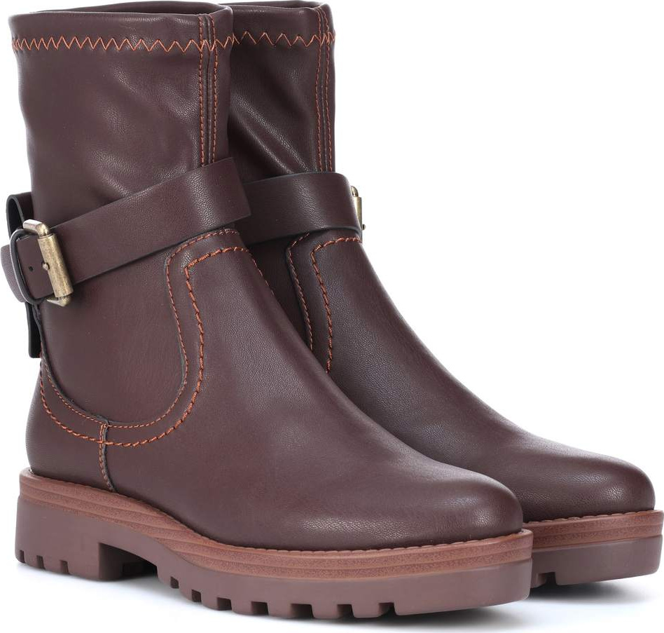 See By Chloé Dakota faux leather ankle boots